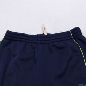 Puma Active Pull On Athletic Running Pants Youth Boys Size Large L Blue Green